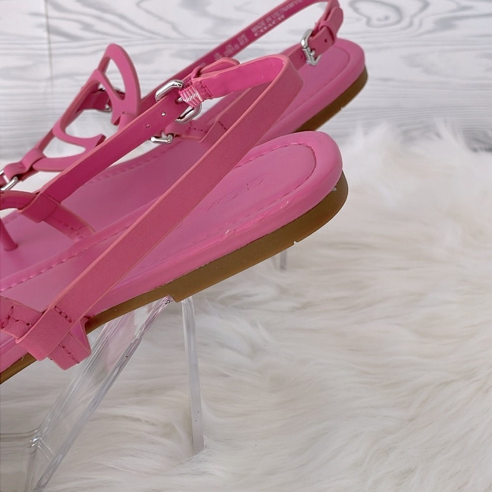 Coach “Jeri” Pink Sandals‎ - Picture 4 of 12